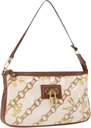 Louis Vuitton Pre-owned Shoulder Bags, female, White, Size: ONE SIZE Pre-owned Vintage Shoulder Bag