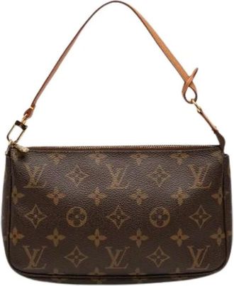 Louis Vuitton Pre-owned Shoulder Bags, female, Brown, Size: ONE SIZE Pre-owned Pochette Accessoires