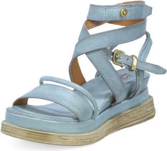 A.S.98 Labo Platform Sandal in Sky at Nordstrom, Size 10.5-11Us