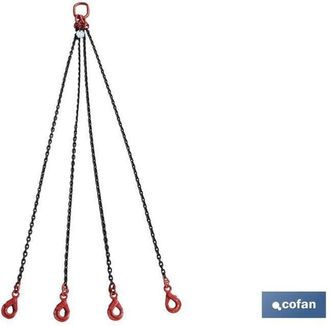 cofan Pulpo Cadena 8mm. G&ordm;80 4rx6m
