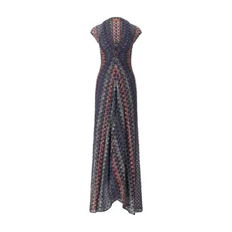 Missoni Dames, Jurken, Veelkleurig, Maat: S