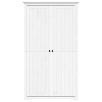 Berkfield Home Wardrobe BODO White 101x52x176.5 cm Solid Wood Pine