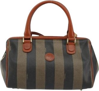 Fendi Pre-owned Handbags, female, Multicolor, Size: ONE SIZE Pre-owned Canvas Handbag