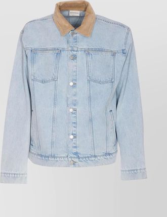 Drôle de Monsieur jacket with regular collar and pockets