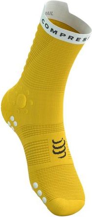 Compressport Pro Racing Socks V4.0 Trail Laufsocken - Unisex | gelb