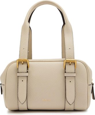 Mulberry Boston Small Grained Leather Shoulder bag - White - One Size