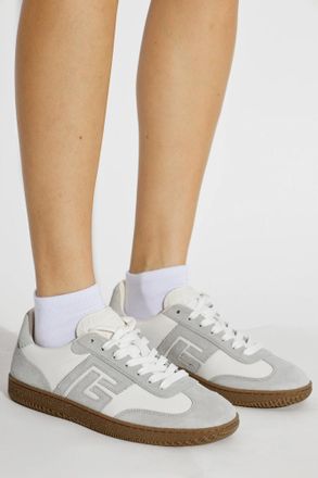 Balmain Swan Sports Shoes, Womens, Grey