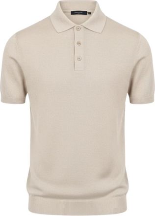 Paolo Pecora Polo Shirt - Heren - Polos - Beige - L - Katoen - Tops