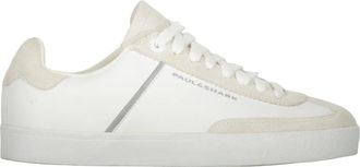 Paul & Shark Schoenen, Heren, Wit, 42 EU, Leer, Modern Sneakers