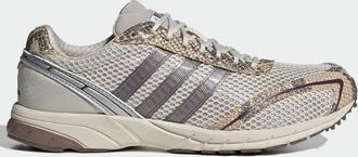 adidas Originals Adizero adios OG sneakers grigie e stampa serpente-Argento