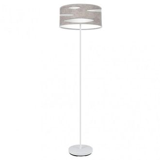 Fabrilamp Fabrilamp - Pie Salon Odra 1xe27 Blanco/cemento Gris 165x40x40 Cm Marca