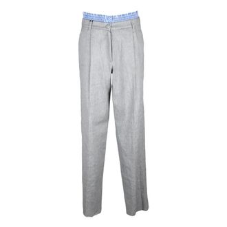 Marella Mujer, Pantalones, Gris, Talla: M