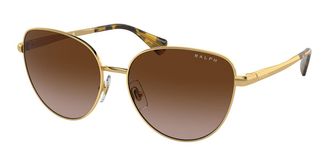 Ralph Lauren RA4144 900413 Womens Sunglasses Gold Size 58