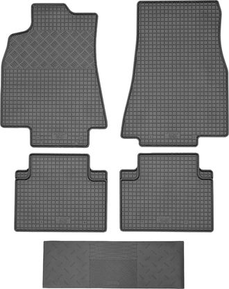 OEM Alfombrillas Rigum 901689 + Funda 900101 - Mercedes Clase A W169 Hatchback De 2004 A 2012, Espacio Para Los Pies Del Conductor (ms) - Instaladas