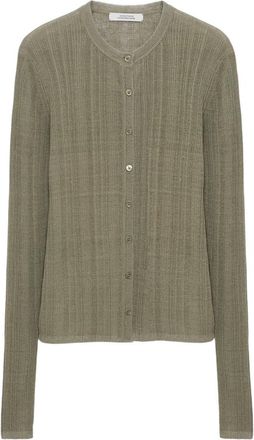 Dorothee Schumacher Summer Ease Lichtgewicht Vest - Dames - Vesten - Groen - L - Truien & Vesten