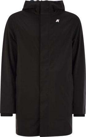 K-Way Marlyn Bonded - Waterproof Jacket With Hood