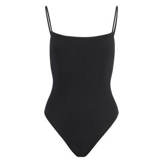 Lido One-piece, female, Black, Size: M Ventiquattro Rib One Piece