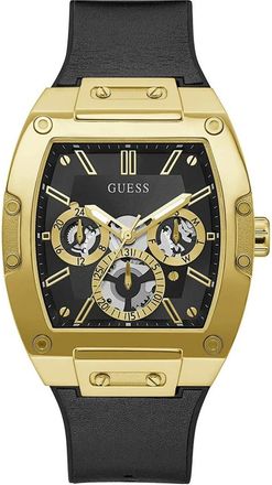 Guess Phoenix Watch - Heren - Horloges - Geel - ONE Size - Leer - Accessoires