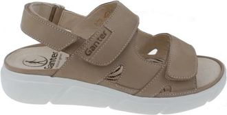 Ganter Comfort Sandaal - Beige - Dames - Sandalen - Beige - 36 EU - Schoenen