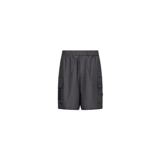 Moncler Moncler Cargo Shorts, Men, Black, Size: 48