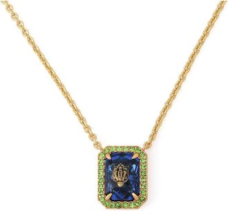 Kurt Geiger Short Pendant Necklace in Blue at Nordstrom