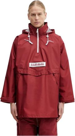 Napapijri Rainforest AXL Jacket - Heren - Regenjassen - Rood - S - Fitness
