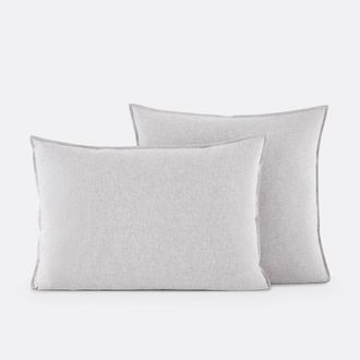 La Redoute Interieurs Kussensloop, katoenen chambray flanel, Clara