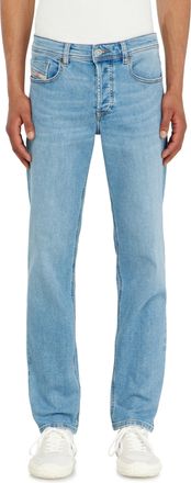 Diesel Regular Jeans Regular Waist 2023 D-Finitive, Light blue, Button fly