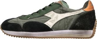 Diadora Heritage Equipe H Dirty Stone Wash Evo - Heren - Sneakers - Veelkleurig - 40 EU - Leer - Schoenen
