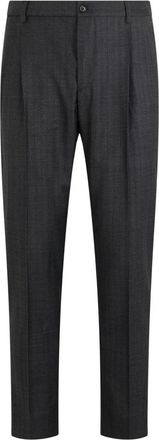 Dolce & Gabbana Broeken - Heren - Nette broeken - Grijs - XL - Broeken