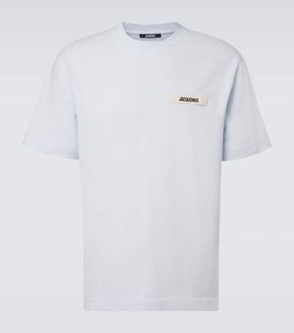 Jacquemus T-shirt in jersey di cotone Gros Grain