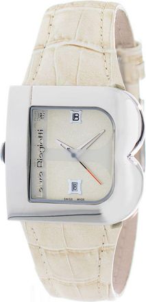 Laura Biagiotti Leather Dress Womens Watch