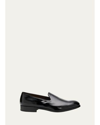 Doucal's Mens Rennes Patent Leather Loafers
