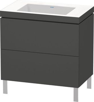 Duravit Lavamanos Para Muebles Duravit L-cube C-bonded Con Base De Pie