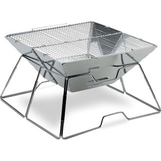 OEM Parrilla De Carb&oacute;n Port&aacute;til Plegable De Acero Inoxidable