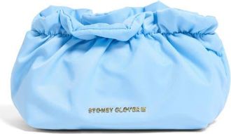Stoney Clover Lane Bow Nylon Pouch in Periwinkle at Nordstrom