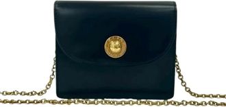 Celine Pre-owned Vintage Cross Body Bag - Dames - Vintage Schoudertas - Zwart - ONE Size - Leer - Vintage