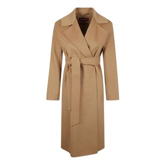 Max Mara Belted Coats, female, Brown, XS, Belted Coat