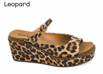 Corkys Footwear Womens Treat Yourself Sandals In Leopard