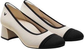 Vivaia Julie Arch Pro Chunky Heels in Ivory & Black at Nordstrom, Size 5.5