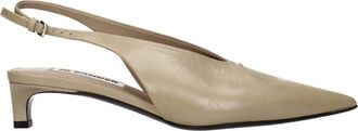Jil Sander Pumps - Dames - Schoenen - Beige - Maat: 35 EU Leer