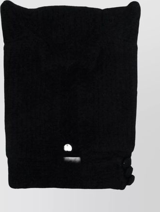 Coperni wool blend knitted horn balaclava