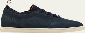 Loro Piana Soho Walk Nubuk Sneakers