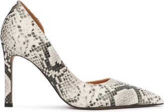 Kazar Pumps met slangenprint - Dames - Pumps - Veelkleurig - 36 EU - Leer - Schoenen