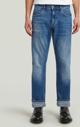 G-Star Mens G-Star RAW Mosa Straight Selvedge Jeans - Multicolour - Size 30W/32L