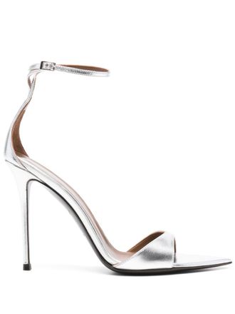 Giuseppe Zanotti 105 mm Intriigo sandalen - Zilver