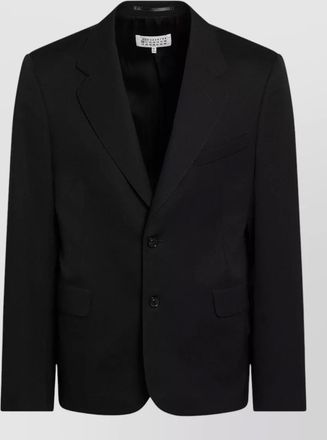 Maison Margiela wool single breasted coat