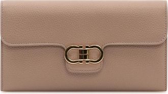 Ferragamo Wallet Onc - Dames - Portefeuilles - Bruin - ONE Size - Accessoires