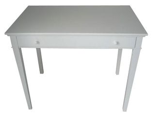 Habitat et Jardin Consola - Mesa Gu&eacute;ridon - Color Blanco - 1 Caj&oacute;n