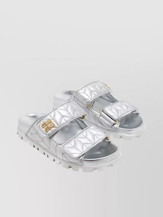 Miu Miu leather sandals